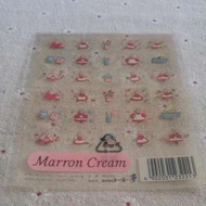 ～Sanrio 1995 Marron Cream 貼紙