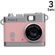 【3入組】Kenko 玩具相機 Pieni II DSC-PIENI2PH（桃色）