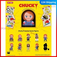 POPMART Chucky Franchise Series Figures pop mart blind box Halloween collection decorative gift toy