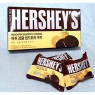 Hershey's Mandarin Sandwich Cookie (for sale in Jeju Island only) Chocolate Korea Snack