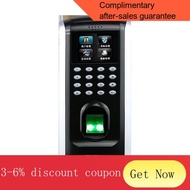 YQ42 ZKTeco/F7plusFingerprint Punch Card Attendance Machine Access Control Machine Access Control System Glass Door Time