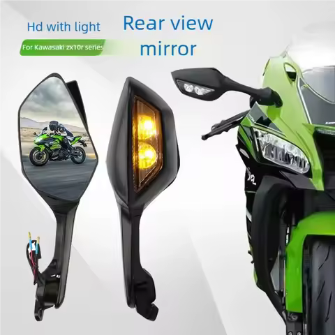For Kawasaki SH-707 Racing Mirrors - Fit for ZX-10R 2011-2015 Model, Sport Bike Rearview Side Mirror