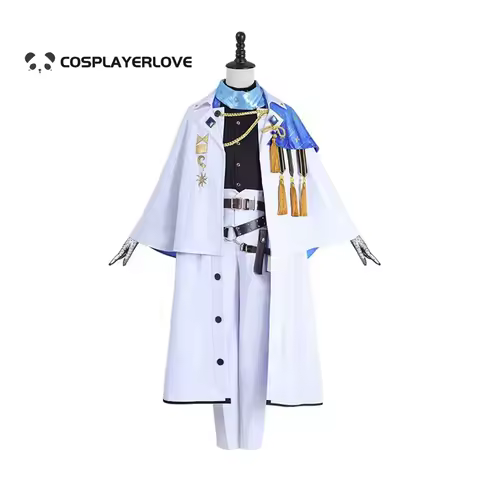 Vtuber Luxiem Ike Eveland Cosplay Costume Halloween Outfit
