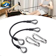 Perfeclan 2 Pieces Gym Extension Cable, Stainless Steel Cable, Fitness Device Extension Cable, for S
