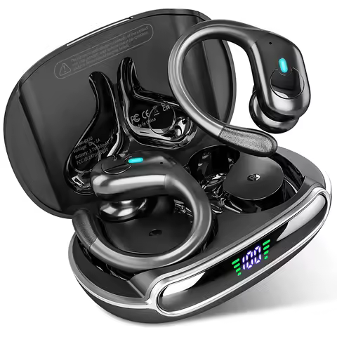 650mAh Battery Long Standby TWS Wireless Bluetooth Earphone Headphones Earbud with ENC Mic Music Hea