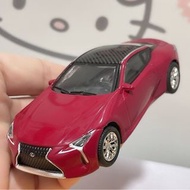 凌志LEXUS玩具車模型 LC500迴力車 紅色雙門跑車 @ C321