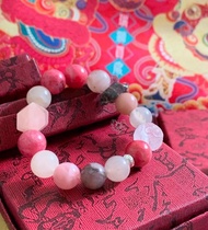 Crystal.EAA 火運新年設計款手串 水靈秀氣 摩根石 薔薇輝 紫水晶