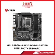 MSI B660M-A WIFI DDR4 LGA1700 INTEL MOTHERBOARD