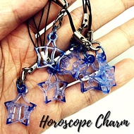 Designer Handcraft Keychain Galaxy Horoscope Astrology Zodiac Cute Star Constellation Mobile Phone C