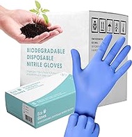 Eco Gloves Eco-friendly Biodegradable Nitrile Disposable Gloves Powder Free Latex Free Food Prep Beauty Tattoo Cleaning