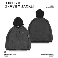 เสื้อแจ็คเก็ตโทนดำ LOOKER® — GRAVITY JACKET