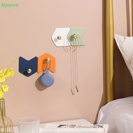 Mypink Arrow Shap Key Bag Holder Practical Strong Load-Bearing Traceless Door Hook Wall Mounted Punch Free Wall Hook SG