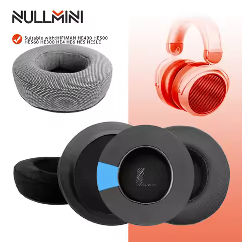 NullMini Replacement Earpads for HIFIMAN HE400 HE500 HE560 HE300 HE4 HE5 HE5LE HE6 Headphones Ear Cu