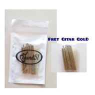 Fret guitar electric fret gold