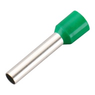 Baomain AWG 6 / 16mm² Wire Copper Crimp Connector Insulated Ferrule Pin Cord End Terminal Green E16-
