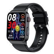 2023 New E500 Blood Glucose Smart Watch ECG Monitoring Blood Pressure Body Temperature smart watch for men IP68 Waterproof Watches 智能手表