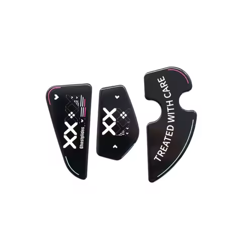 Glass Mouse Skates for Logitech MX Master 4 Mouse Feet Pads Smooth Durable Slim 2.5D Curved Edge Mou