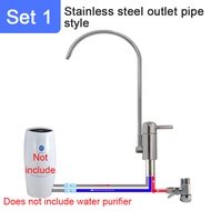 Ikuo ก๊อกน้ำกรองก๊อกน้ำน้ำดื่มสำหรับ Amway เครื่องกรองน้ำ360 ° หมุนได้รอบเครื่องกรองอากาศในครัวก๊อกน