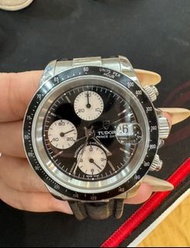 帝舵 79260 TUDOR PRINCE DATE 陽極氧化鋁字外圈 40mm 黑色面盤 計時腕錶