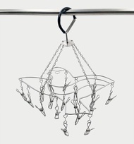 304不鏽鋼　鴿子曬襪架　18夾款吊衣架 十餘年口碑夾子多年也不斷