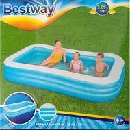 Bestway 54009 305cm pool plain bottom pool