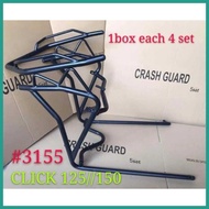 ❂ ✓ Full Armor Crash Guard Honda CLICK125i V2 V3 / CLICK150i V2 V3 Game Changer V2 V3