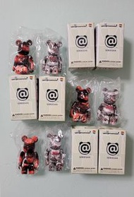 Be@rbrick series 44，Bearbrick S44，Medicom Toy，全新有盒有卡，SF：怪奇物語，Stranger Things Fire(7.29%)+Down Upside