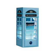 英國倫敦藍色琴酒精美電話亭限量版 0.7L