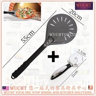 【WUCHT】8" Pizza Turning Peel Round Perforated Pizza Peel Turner Pizza Shovel Pizza Paddle Pizza Oven