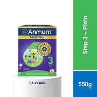 ANMUM Essential Step 3 Children Formula Milk Powder (1 - 3 Years) - Plain (550g) [Exp 23 Nov 2026 & 