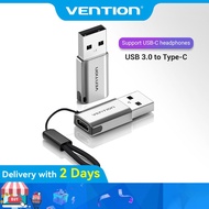 Vention USB C Adapter USB 3.0 Male to Female 3A 5Gbps Keychain Lanyard USB Converter for Laptop Ipad