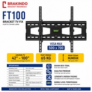 Bracket Bracket Bracket Smart TV LED LCD 50 - 100 inch Upright Bend Thick Iron Waterpass