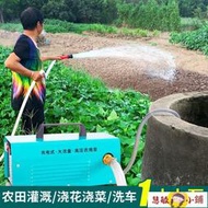 【小星星】水泵 抽水機 抽水泵 電動抽水器 充電水泵農用灌溉抽戶外澆菜水泵大功率抽井水12v自吸高壓抽水機