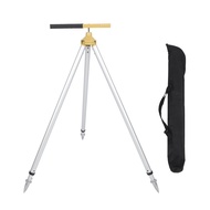 Prism Pole Tripod Aluminum Range GPS Leveling Staff Total Station Surveying Equipment 75‑120cm Teles