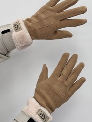 外國預訂 2色選 UGG 羊皮刺繡logo 保暖手套