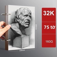 Chuyên Nghiệp Sketchbook Rời Lá A4 A5 16K 32K 8K Giấy Phác Thảo Notebook Cho Trường Nghệ Thuật Bút C