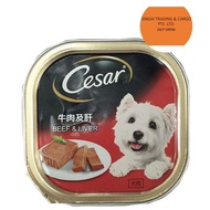 Cesar Beef And Liver Pate Dog Food 100g