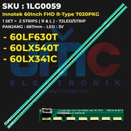BACKLIGHT TV LG 60 Inch 60LF630T 60LX341C 60LX540T