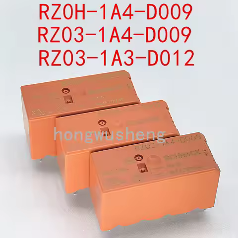100% New 1pcs RZ0H-1A4-D009 9V RZ03-1A4-D009 9V RZ03-1A3-D012 12V relay 16A 6pins