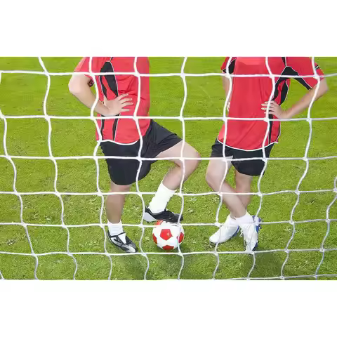 Full Size Football Soccer Net Sports Replacement Soccer Goal Post Net for Sports Match Training 6x4F