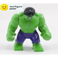 sh0095 Lego Marvel Super Heroes Avengers Assemble 76018 - Hulk Dark Purple Pants Minifigure - New