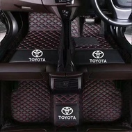 [TOYOTA  ]Vellfire 7-Seater/8-Seater 3-row Car Carpets Right hand drive Car Mat Waterproof Leather C