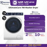 Electrolux 11kg (Wash)/7kg (Dry) UltimateCare 700 Front Load Washer Dryer EWW1142Q7WB WAH LEE STORE