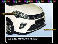 ABS282 Perodua Myvi 2018 ABS Front Skirt (MG) Body kit Bodykit