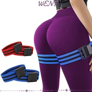 WENY 2Pcs Blood Flow Restriction Bands Arm Weightlifting Women Glutes Fitness Hip Building Gym Equip