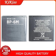 BP-6M BP6M BP 6M Battery For Nokia 6233 6280 6288 9300 N73 N77 N93 N93S 3250 6234 Rechargeable Batte