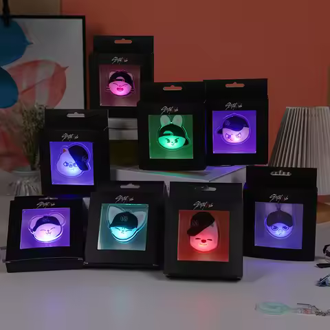 New Hot Sell Skzoo Straykids Straykids Original Diy Design Cartoon Luminous Acrylic Brooch Holiday G