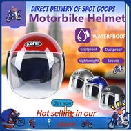 helmet ☟Adult Motor Helmet Topi Keledar Bike Topi Keledar Motosikal Retro Helmet 摩托車頭盔♧