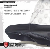 Kulit Jok Sarung Jok Motor Mbtech Camaro Custom Vario 125 150 / Beat /Scoopy/Fino/Mio/Nmax/Aerok/Pcx