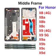 Best Quality Middle Frame For Huawei Honor X8 X8A X8B X8C X9 X9A X9B X9C X9D X40i Front LCD Frame Ho